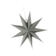 thumbnail image 5 of Colgante de estrella de 9 puntas, estrella de cartón colgante, adorno decorativo para colgar, adorno para fiesta, adorno para bodas 30 centímetros, 5 of 9