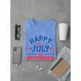 thumbnail image 3 of Happy 4Th Of July American Dad T-Shirt Men -Image by Shutterstock, Male 5X-Large, 3 of 4