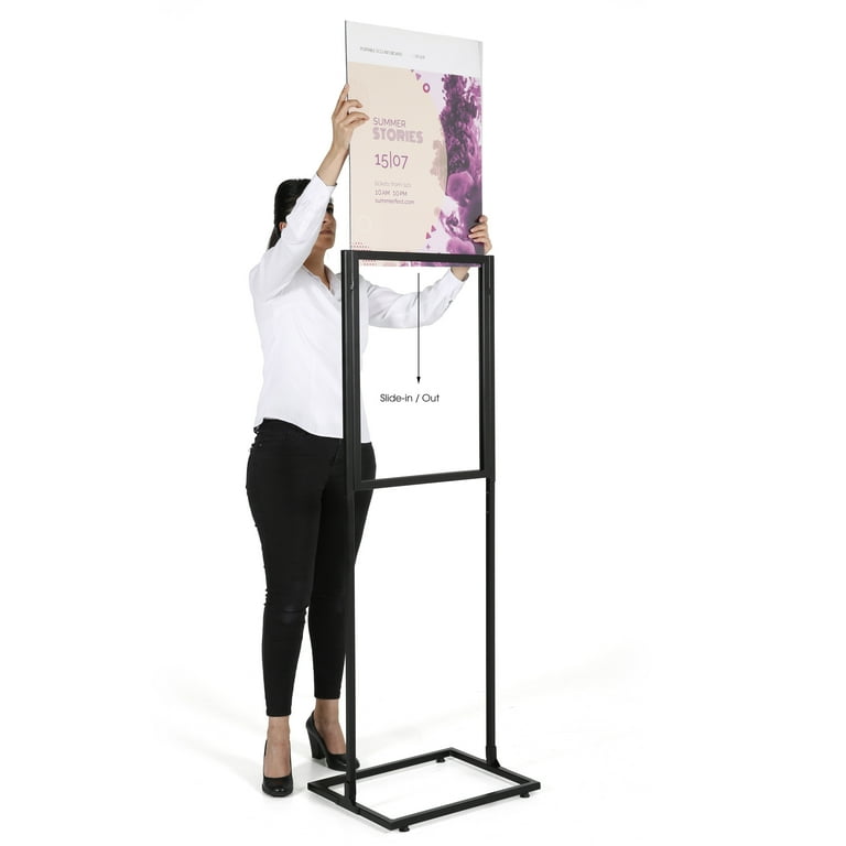 24x36 A-Frame Sign Holder (Slide-In Design) – PosterDisplays4Sale