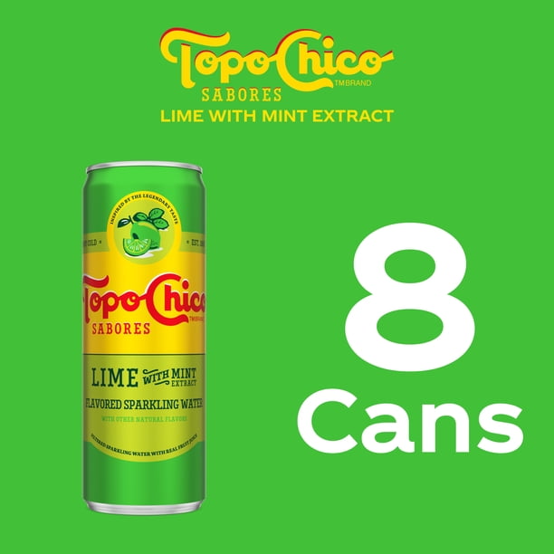Topo Chico Lime Mint 8pk - Walmart Business Supplies