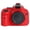 Red, variant on Soft Silicone Protective Case for Nikon D5200