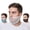 BLACK, variant on SAFEKO 100 White 18" Disposable Polypropylene Beard Bouffant, for Food Service, Cleaning