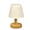 White, variant on Eye Protection Desk Lamp, Adjustable Warm & Cool Light, Minimalist Bedside Reading Light for Bedroom, Study & Office, Dimmable Touch Control, Reduces Eye Strain for Adults​, Brown