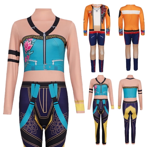 Girls Halloween Costume Dress Up Halloween Birthday Party Outfit