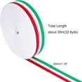 thumbnail image 4 of HAOAN 20Yards Blue Sky White Clouds Ribbon 1 Inch Wide Sky Clouds Polyester Ribbon 0.3mm Thick White and Blue Decorative Ribbon, 4 of 5
