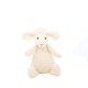 thumbnail image 1 of Muñeco de oveja Muñeco de peluche de pana Regalo de cumpleaños Oveja a rayas Premio festivo (1 pieza) JAMW Sencillez, 1 of 3