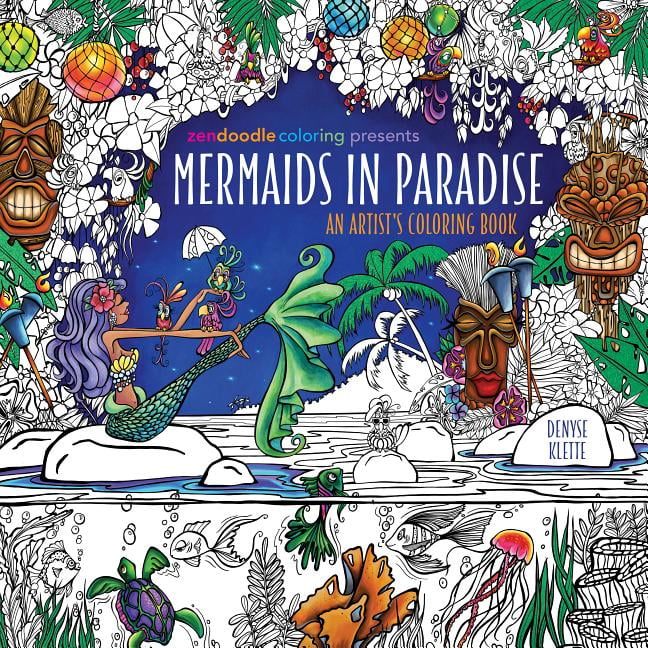 Zendoodle Coloring Presents Mermaids In Paradise: An Artist's Coloring Book (Paperback) - Walmart.com - Walmart.com Zendoodle Coloring Presents Mermaids In Paradise: An Artist's Coloring Book (Paperback) - Walmart.com - Walmart.com