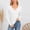 White, variant on Womens Long Sleeve Shirts V Neck Ribbed Knit Y2k Going Out Tops Slim Fitted Basic T-Shirts Tees Fashion Clothes