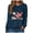 Navy, variant on Leey-World 250 Years of Independence America 250th Years Anniversary T-Shirt Womens Patriotic Shirts(Beige,2XL)