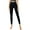 Black #1, variant on pstuiky Leggings for Women, Women Solid Color High Waisted Yoga Pants Stretch Workout Leggings Yoga Leggings Black s