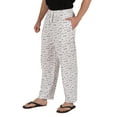 thumbnail image 2 of Inkmeso Printed Bottom Cotton Sleep Pajamas For Men's Elastic Waist Pajama Pants w/ Pockets, 2 of 7
