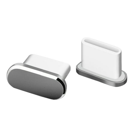 Yokua Headphone Jack Protector Metal Dust Cap Light Weight Type-C Dust Plug