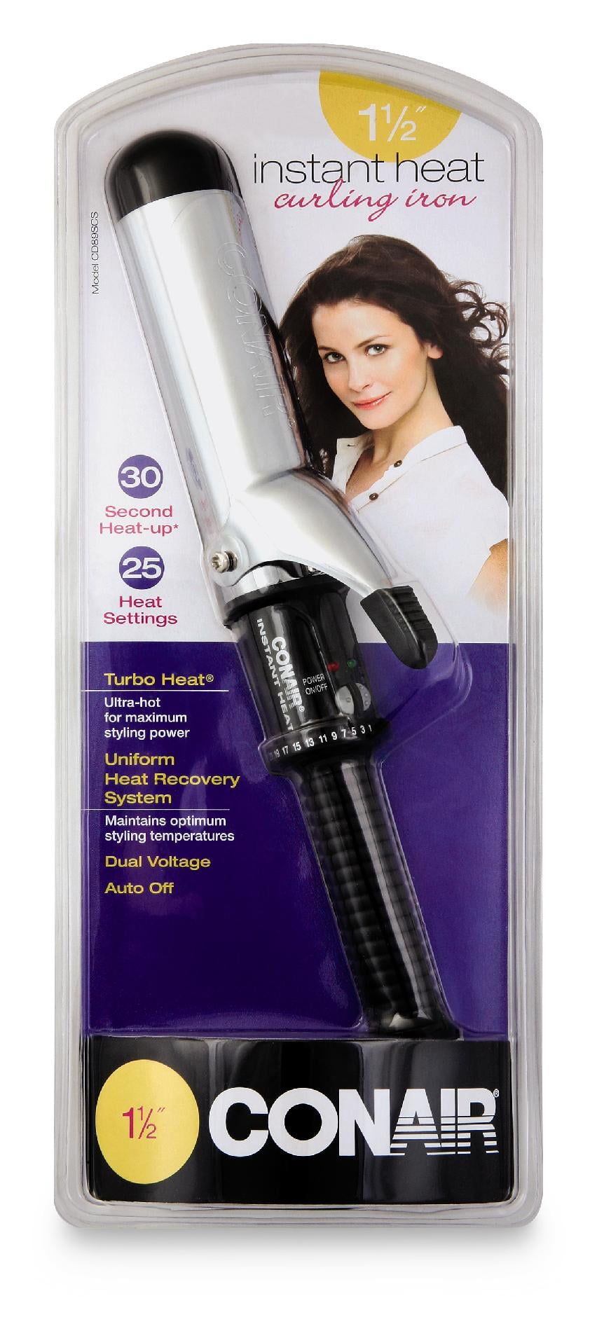 conair dual voltage curling iron