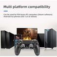 Wireless Controller Dual Vibration Gamepad Compatible With P4/P4 Slim/P4 Pro/Windows PC Controller