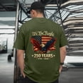 thumbnail image 2 of UngA 250 Anniversary USA Shirt Mens Independence 250th Anniversary 1776 2026 Patriotic Eagle Mens T-Shirt AG,M, 2 of 6