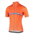 thumbnail image 3 of Nueva camiseta de ciclismo de Holanda para hombre, color naranja, ropa de ciclismo, ropa de ciclismo, manga corta, personalizable, 3 of 4