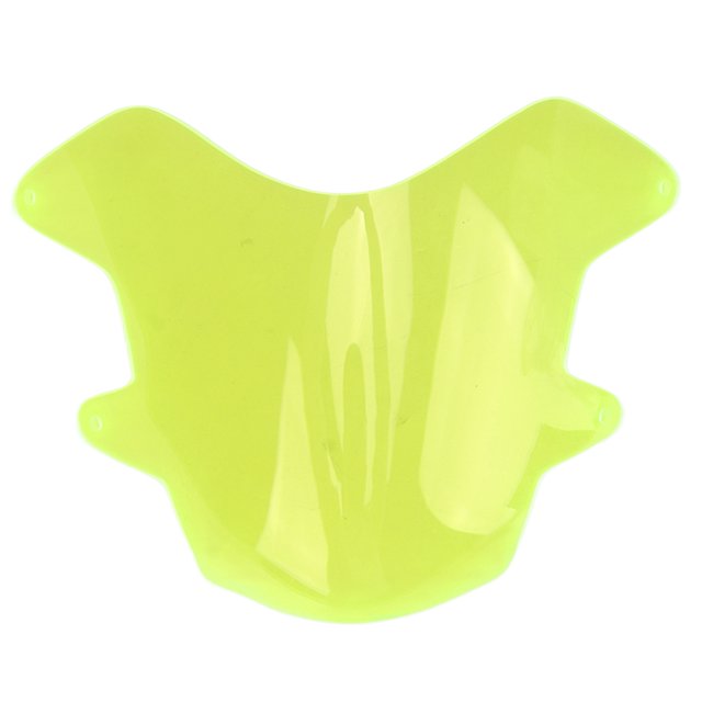 Protector de faro de motocicleta resistente a impactos reemplazo de superficie lisa para Tenere 700 2019-2022 verde fluorescente