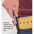 thumbnail image 6 of RevMark Industrial Marker - Permanent Ink - Standard Tip - 8 Pack (Made in the USA) (Assorted), 6 of 7