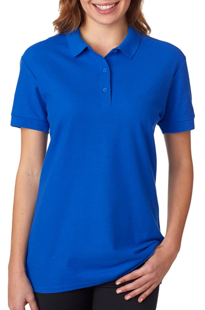 Gildan 82800L Double Pique Ladies Polo 