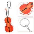 thumbnail image 2 of SHISUYAN Violoncello Keychain Musical Instrument Key Ring Keyring Charm Pendant Music Lover Gift, 2 of 9