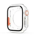 thumbnail image 2 of [2 Pack]  New 2 in 1 Hard Case with Tempered Glass Compatible with Apple Watch Series 11 (2025) Series 10 46mm, Ultra-Thin Anti-Fall Cover for iWatch Screen Protector, Front & Back, 2 of 7