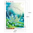 thumbnail image 2 of Diamond Painting 5D DIY Kit de taladro en forma especial parcial Decoración verde (YXC570), 2 of 9