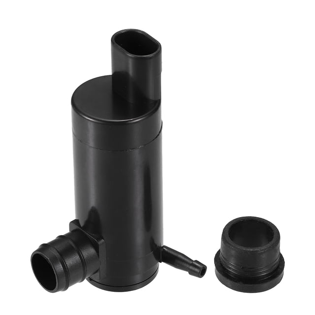 Bomba de motor para limpiaparabrisas compatible con Chevrolet Captiva, paquete de 1, color negro