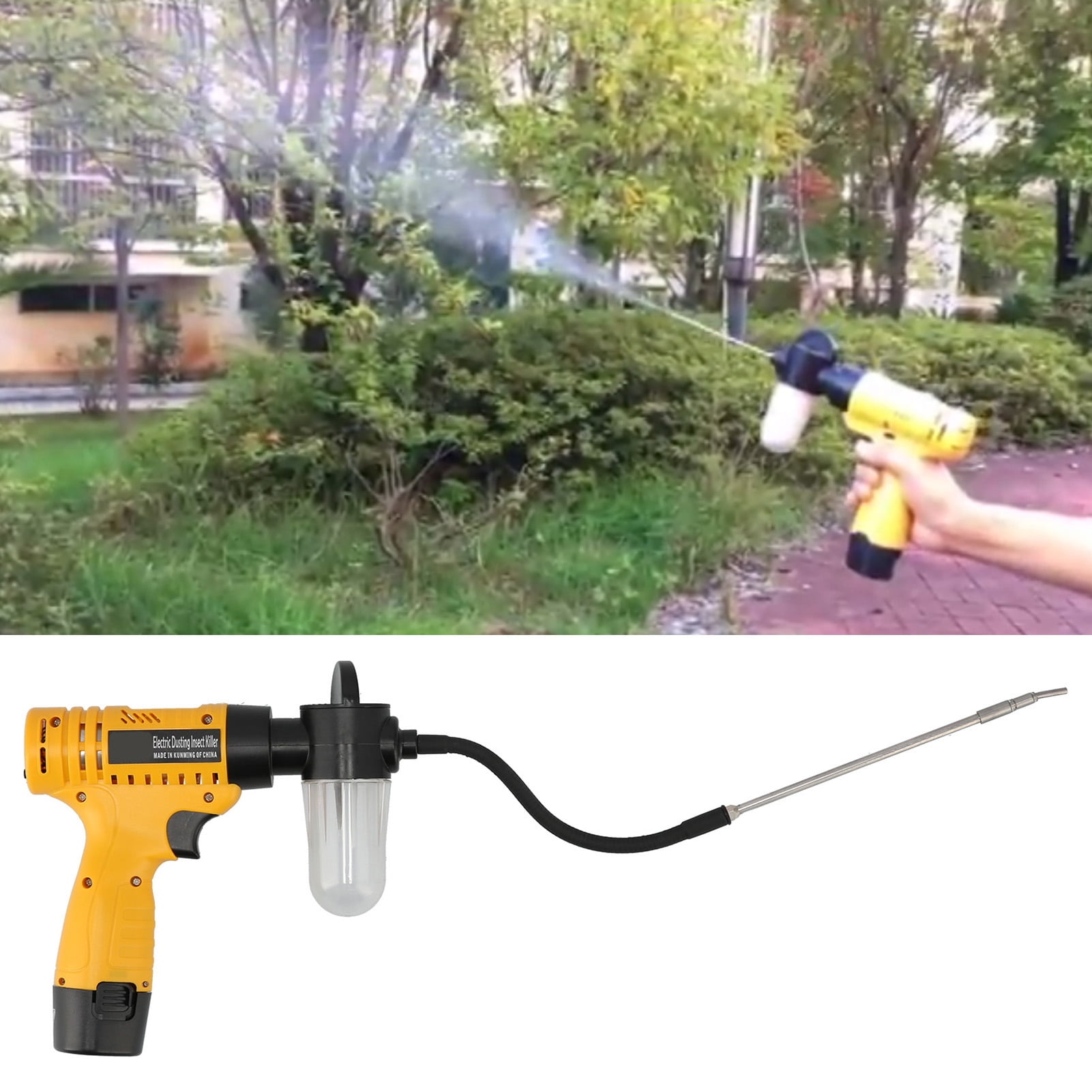 EZSPTO 12V Electric Termite Killer Duster Portable Handheld Control