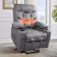 thumbnail image 4 of PAOLFOX Power Lift Recliner Chair with Vibration Massage and Lumbar Heat, 4 of 7
