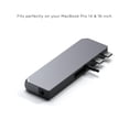thumbnail image 2 of Hub Adaptador Tipo-C Satechi Gris Espacial con USB4 y Ethernet para MacBook Pro/Air, 2 of 6