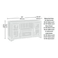 thumbnail image 3 of Sauder Rollingwood Storage Credenza, Brushed Oak, 431437, 3 of 9