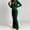 Green, variant on Xdegoge Womens Velour Tracksuit 2 Piece Outfits Y2K Velvet Sweatsuit Slim Fit Full Zip Up Hoodie Jacket and High Waisted Flare Pants Vintage Lounge Sets