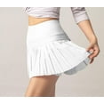 thumbnail image 4 of ameIAEA Women High Waisted Tennis Skirt Pleated A-Line Workout Sports Running Athletic Golf Skorts, 4 of 7