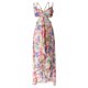 thumbnail image 2 of Vestido largo maxi con sujetador con tirantes finos y estampado floral bohemio para mujer METRO Sunnimix Vestido maxi, 2 of 8