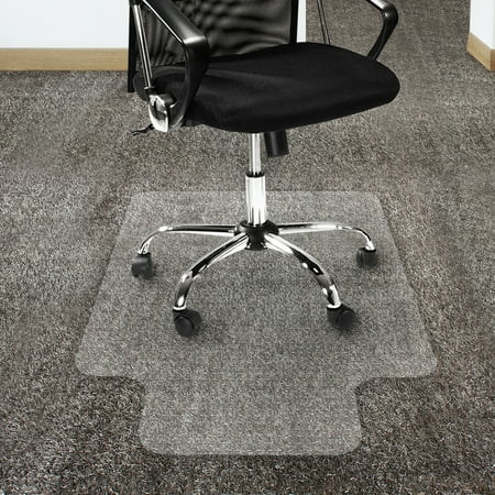 Office Marshal Polycarbonate Chair Mat For High Pile Carpet Floors