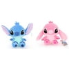 Stitch And Angel Characters 8" Tall 2 Piece Plush Toy Set