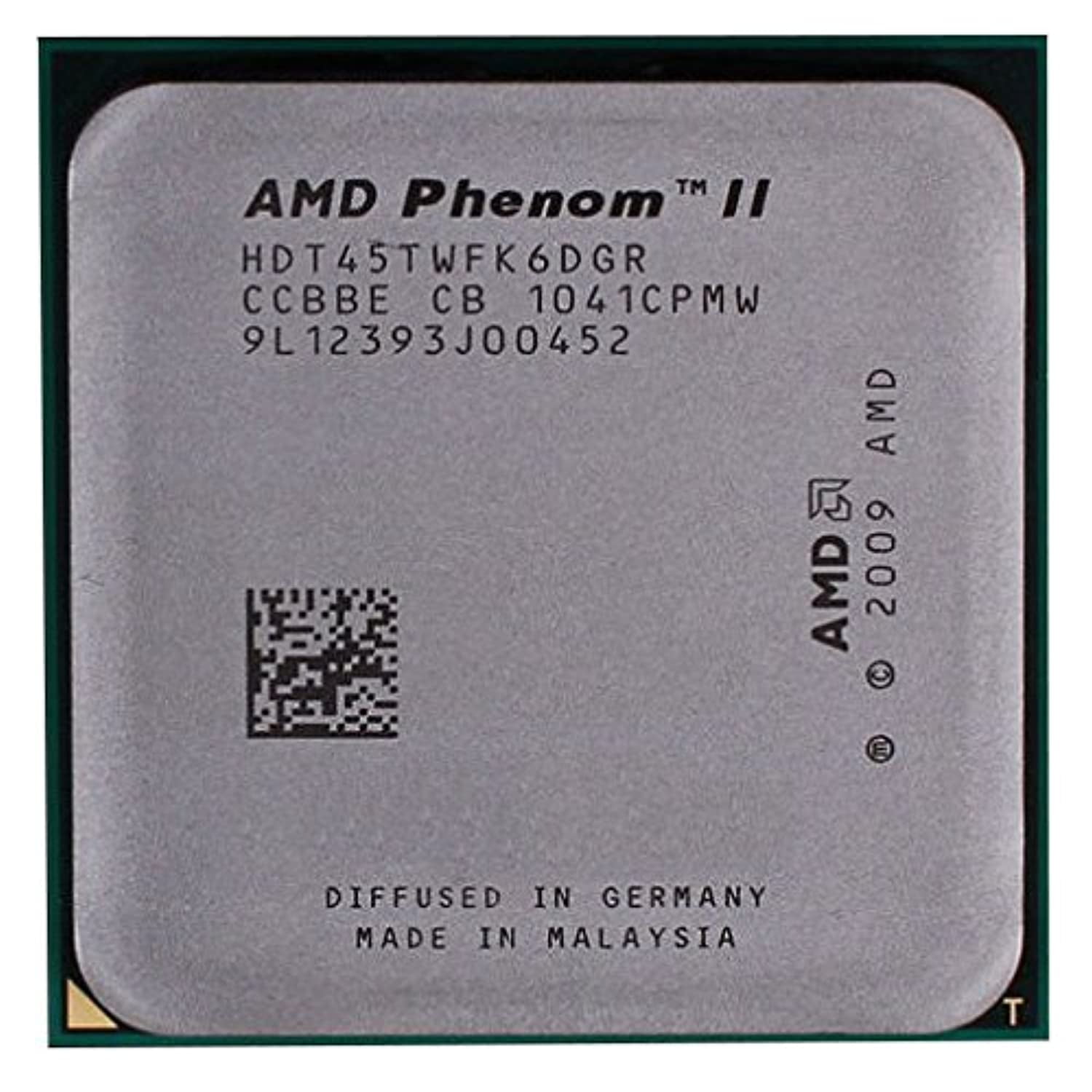 AMD Phenom II X6 1045T HDT45TWFK6DGR 2.7GHz SixCore CPU Processor Socket AM3 938pin Walmart