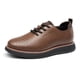 thumbnail image 1 of Zapatos Oxford de Vestir para Niños Bruno Marc MaxFlex Casual Marrón Talla 12, 1 of 6