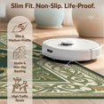thumbnail image 6 of Design&I 3'x5' Ultra Soft Throw Mat, Damask Ornate Lattice Border Dining Table Round Circle Vintage Playful None Fluffy Washable Easy Care Indoor rug for Bedside Hallway, 6 of 7