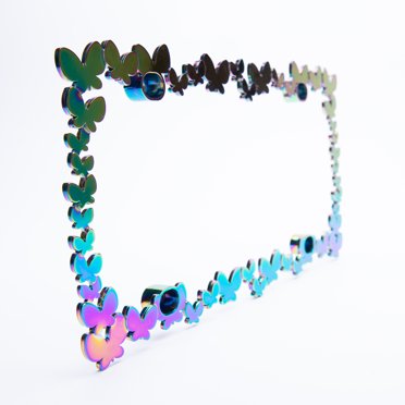 I Love BUTTERFLIES Butterfly Pink License Plate Frame