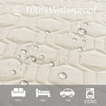 thumbnail image 2 of Waterproof and Anti-Slip Dog Bed Cover and Pet Blanket Sofa Pet Bed Mat ，car Incontinence Mattress Protectors Furniture Couch Cover for Most Cats Dogs, Pets（30x70-Ivory）, 2 of 6
