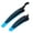 Black Light Blue, variant on Soumake 1 Pair Stylish Mtb Bicycle Front Rear Mudguard Mountain Bike Plastic Fenders Set Practical