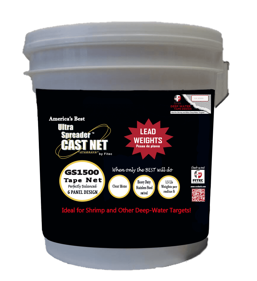 Big Gulp 8FT 3/8" Cast Net 1.5lb Lead Quality Commercial Fishing Bait Net 