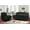 Black, variant on US Pride Furniture Sifford 2 Piece Living Room Set, Sofa, Chair