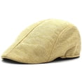 thumbnail image 5 of SikaFu Grid Baya Retro Men's Retro Muck Hat Summer Breathable Outdoor Sun Hat A Forward Hat Elderly Hat, 5 of 9