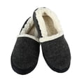 thumbnail image 3 of Isotoner Women's Microsuede Heather Knit Marisol Closed Back Scuff Slipper, 3 of 4