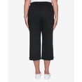 thumbnail image 5 of Alfred Dunner Womens Petite Twill Buttoned Hem Capri Pant, 5 of 5