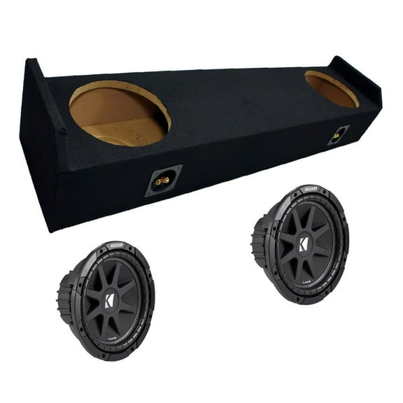 Honda Ridgeline 05-12 Ex Cab Truck Dual 10" Loaded Kicker Stereo C10 Sub Box