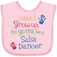 thumbnail image 3 of Inktastic Salsa Dancer Future Boys or Girls Baby Bib, 3 of 4