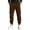 Coffee, variant on Guluxicc Men's Athletic Pants Loose Drawstring Elastic Waist Straight Leg Trousers with Pockets for Jogging Everyday Fall Winter